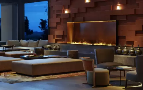 SIX SENSES KAPLANKAYA - SAGE RESTAURANT AND BAR FIREPLACE SIX SENSES KAPLANKAYA - SAGE RESTAURANT AND BAR FIREPLACE
